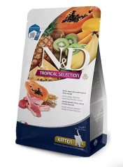 N & D Tropical Selection Kuzu Etli 1.5 kg Yavru Kedi Maması
