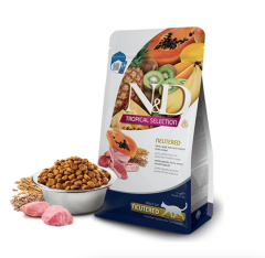 N & D Tropical Selection Lamb Neutered 10 kg  ( kısırlaştırılmış kedi için kuzu etli tropical meyveli mama )