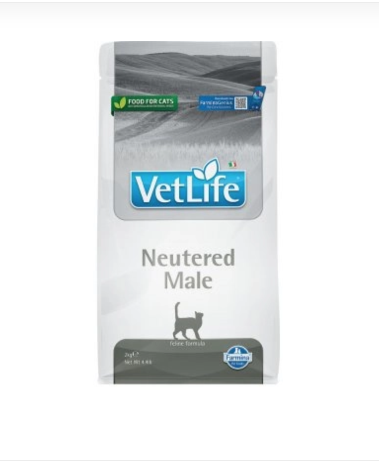 VET LİFE Neutered Male kedi 2kg(kısırlaştırılmış erkek kedi maması)