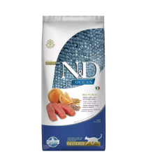 Nd Ocean Düşük Tahıllı Kısırlaştırılmış Kedi 10Kg Somon Balığı Ve Portakallı Kısır Kedi Maması